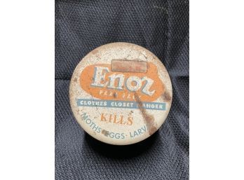 Old Enoz Moth Balls Tin