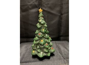 Vintage Hand Painted Christmas Tree