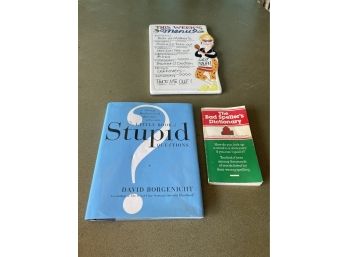 2 Books And Wall Hanger Lot