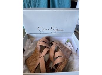 Jessica Simpson Wedge Heels Size 7.5 In Box