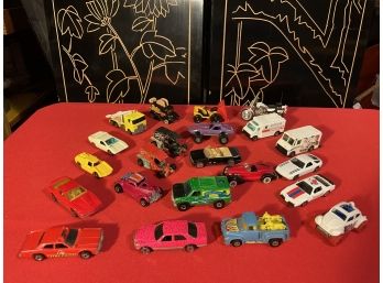 Lot Of Loose Vintage Hotwheels And Matchbox Cars