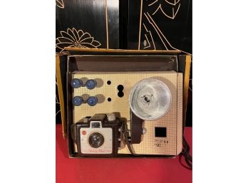 Kodak Brownie Holiday Flash Outfit Camera