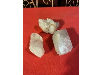 Lot Of 3 Crystals