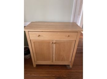 Natural Wood Kitchen Island/cabinet