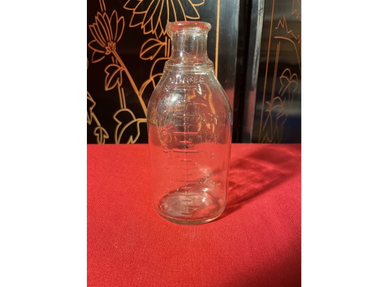 1905 Glass Nursing Bottle