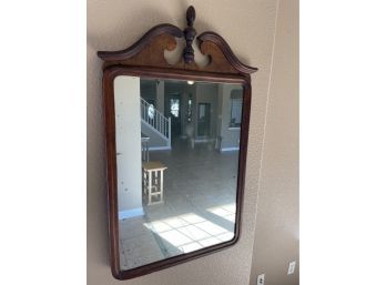 Vintage Wooden Wall Mirror