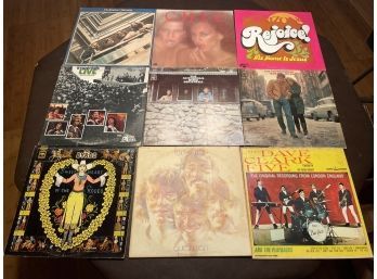 Lot Of 9 LPs - The Beatles, The Byrds, Bob Dylan, Etc.