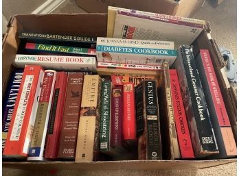Cookbooks, Dietary Books Box Lot