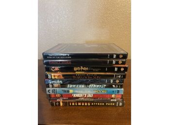 10 Assorted DVDs