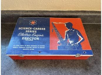 1960 A.C. Gilbert Erector Set - Science Career Series - Electric Engine - #10057