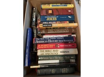 Religious Books Box Lot