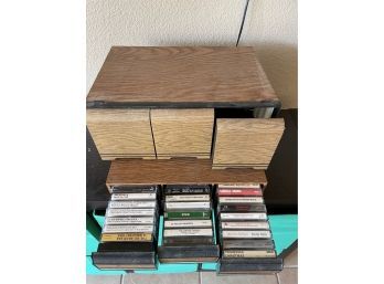 Cassette Lot W/ Storage Cases
