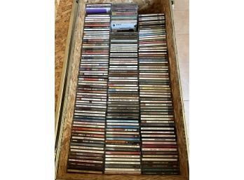 Large Lot Of Assorted CDs- Top Titles W/ Trunk