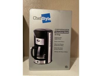 ChefStyle Coffeemaker - Stainless Steal, 12 Cup