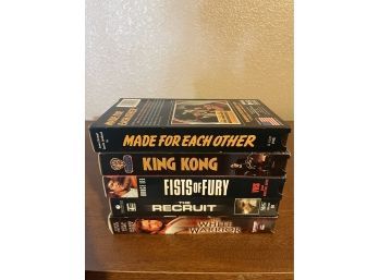 5 Assorted VHS