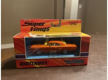 Match Box Super King 1970 Plymouth Road Runner