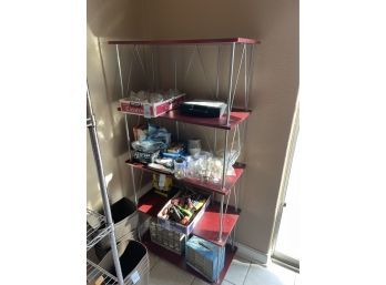 5 Shelf Rack (items Not Included)
