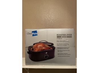 ChefStyle Roast Oven - Blk, 17 Qt