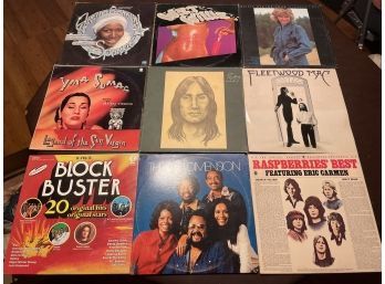 Lot Of 9 LPs - Fleetwood Mac, Dan Fogelberg, Aretha Franklin, Etc.