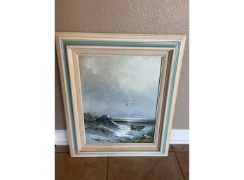 Seascape Painting On Canvas