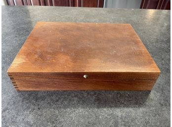 Silverware Wooden Box (empty)