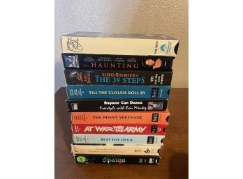 10 Assorted VHS