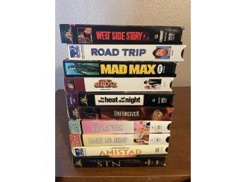 10 Assorted VHS