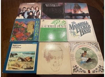 Lot Of 9 LPs - T.U.M.E, Tycoon, The Marshalls Tucker Band, Etc.