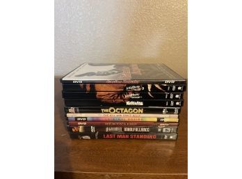 10 Assorted DVDs