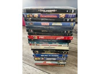 Assorted Top Titled DVDs