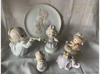 Lot Of Assorted Precious Moments Figures And Plate