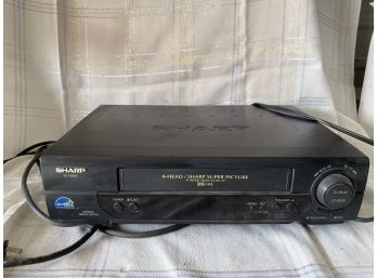 Sharp VC-A582U (A)  VCR VHS Video Cassette Tape Recorder
