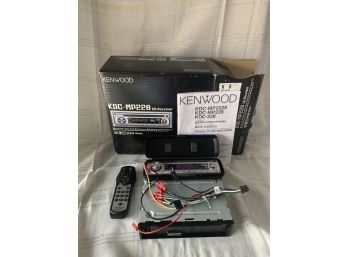 Kenwood KDC-MP228, CD/ MP3- WMA/ Receiver Wremote