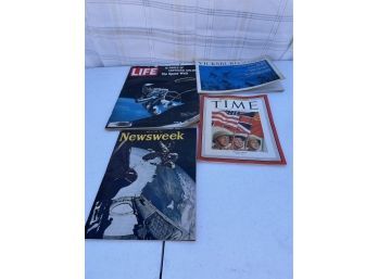 Lot Of Older Magazines- TIME, LIFE, Newsweek