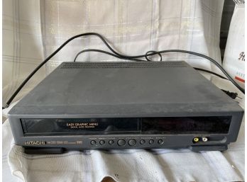 Hitachi VT-M281A VCR 4 Head VHS VIDEO DECK PLAYER