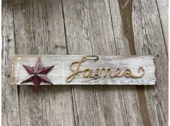 Wooden Rustic Sign