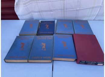 Old Carolyn Keene Books Plus Bible