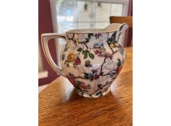 Royal Tudor Ware Barker Brothers B Lorna Doone Chintz Pitcher Made In England