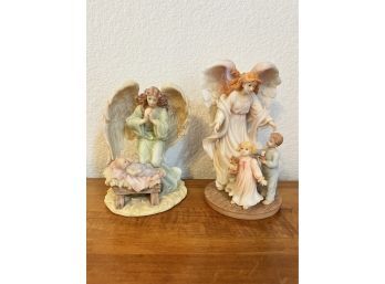 Seraphim Classics Angel Figurine - Loving Guardian & Blessed Guardian