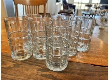 Lot Of 8 Anchor Hocking Drinking Glasses