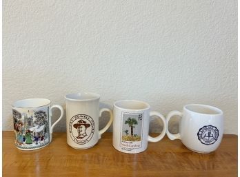 Lot Of 4 Coffee Mugs- Royal Worcester, Etc