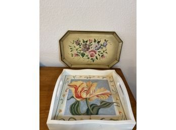 Pair Of Two Serving Trays