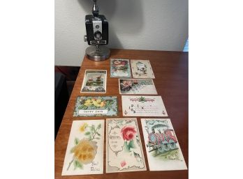 Lot Of 9 Antique Post Cards Early 1900s
