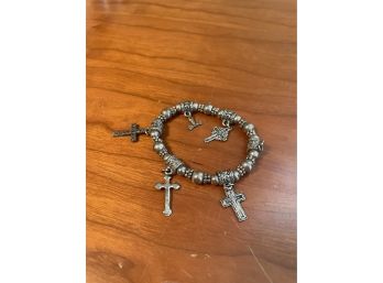 Cross Charmed Bracelet