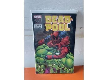 Deadpool #4 Toybiz Legends Reprint Not For Resale Marvel Comics Hulk App