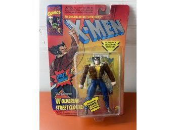 Marvel Comics Xmen Wolverine Street Clothes Action Figure Sealed