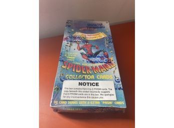 1992 SPIDERMAN 2 30TH ANNIVERSARY COLLECTOR CARDS FACTORY SEALED BOX COMIC IMAGE