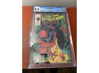 Amazing Spider-Man #304 CGC Graded 8.5 Marvel 1988 Newsstand Edition Comic Book.