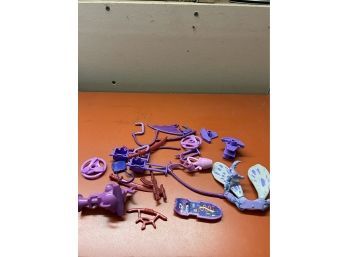 Assorted Action Figure Accessories - TMNT Purple