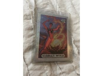 1994 Marvel HoloFoil Scarlet Witch #7/10 Limited Edition